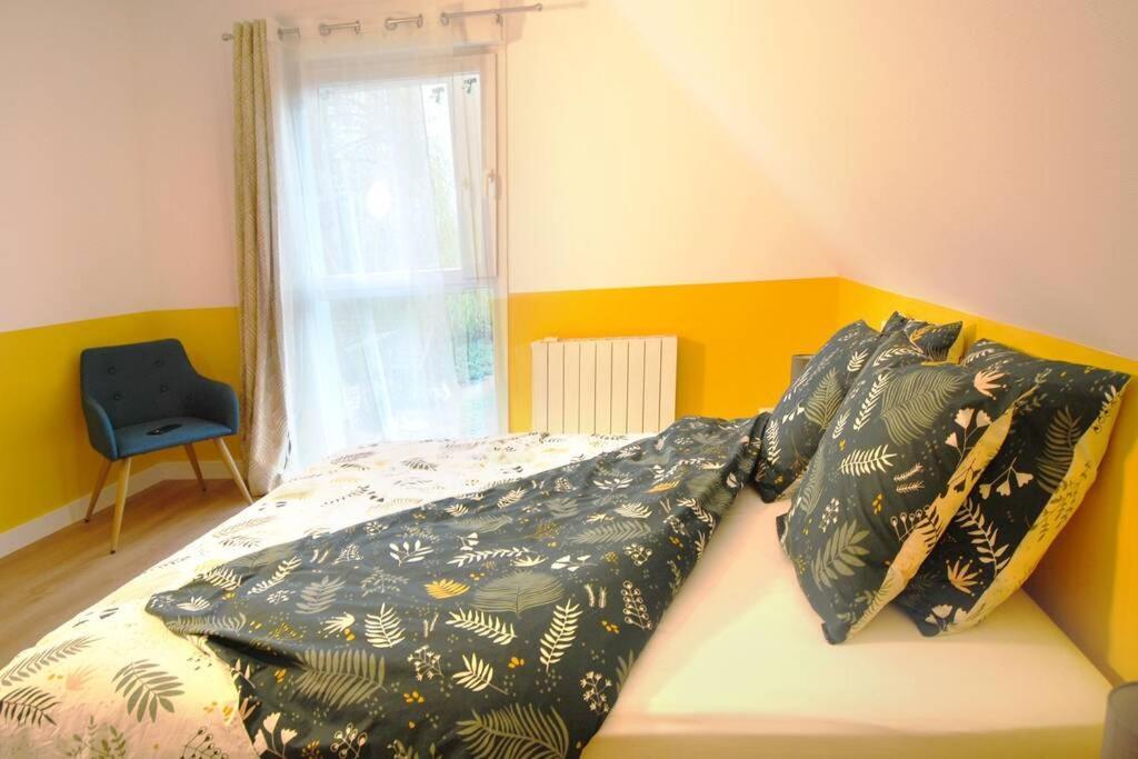 B&B Jaune, Appartement Independant, Parking, Wifi Pres De Strasbourg Ittenheim المظهر الخارجي الصورة